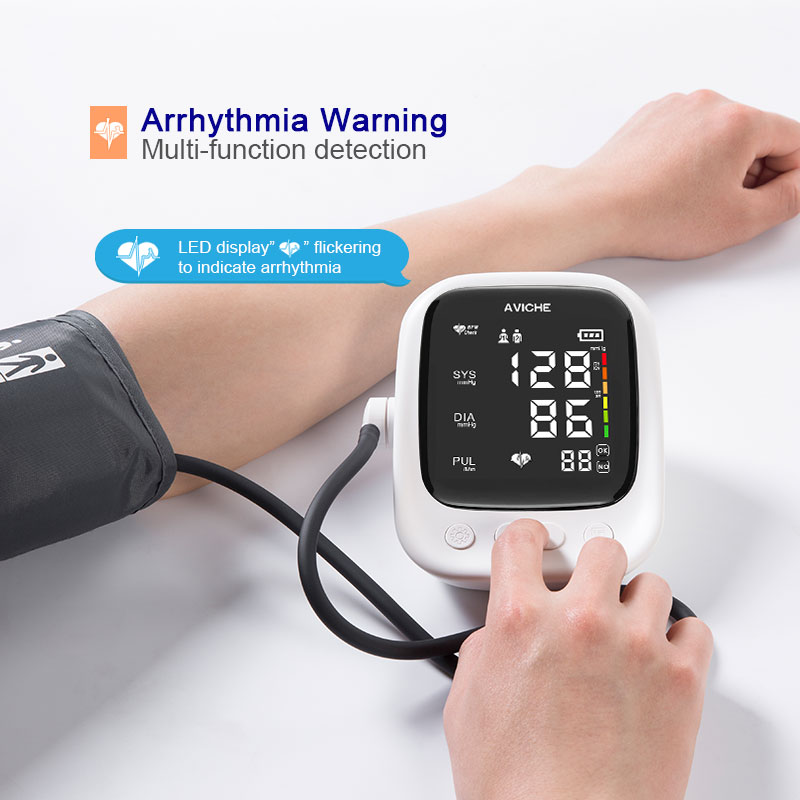 Blood Pressure Monitor, Blood Pressure Machine Extra Large Cuff Upper Arm, BP  Cuff Automatic Upper Arm with 22-42 cm Wide-Range Large Cuff 60 Groups  Reading Memory for Home Use 