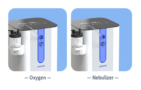 Use oxygen & nebulization together